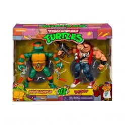 Playmates Toys Playmates Teenage Mutant Ninja Turtles Michelangelo Vs Bebop Set