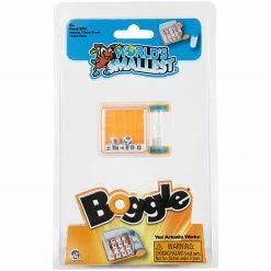 Super Impulse Action Figures World's Smallest Boggle Board Game