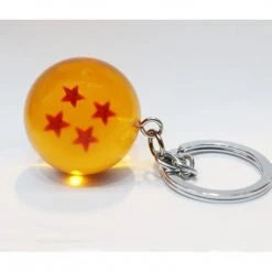 GE Animation Anime Toys Dragon Ball Z 4 Star Dragon Ball Keychain
