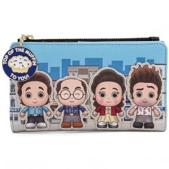 Loungefly Seinfeld Chibi City Flap Wallet Wallets