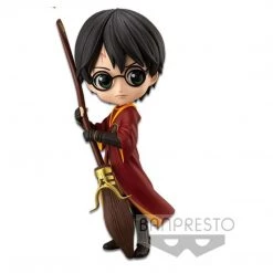 Iron Studios Banpresto Harry Potter Q Posket Harry Potter Quidditch Version A 6 Inch Figure Action Figures