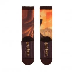 Out Of Print Harry Potter And The Deathly Hallows Single Pair Large Crew Socks