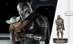 Diamond Iron Studios Star Wars Mandalorian And Grogu 10th Scale Polystone Statue