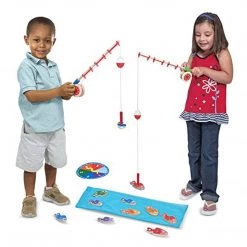 Traditional Toys Melissa And Doug Catch And Count Fishing Game
