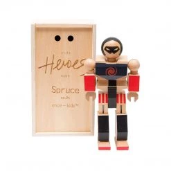 Action Figures Playhard Heroes Spruce Wooden Action Figure