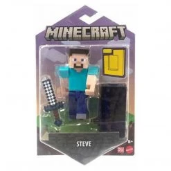 Mattel Minecraft Steve 3.25 Inch Figure Action Figures