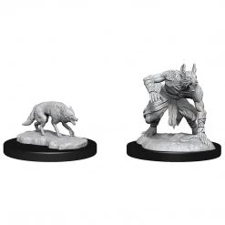 WizKids Dungeons And Dragons Jackalwere And Jackal Nolzur's Miniatures