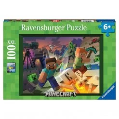 Puzzles Ravensburger Minecraft Monsters 100 Piece Puzzle
