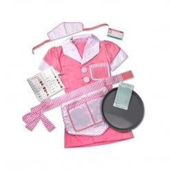 Youth Costumes Melissa And Doug Waitress Role Play Set