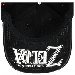 Bioworld Zelda Triforce Black Holographic Emblem Snapback Hat