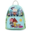 Loungefly Disney Zootopia Chibi Group Mini Backpack